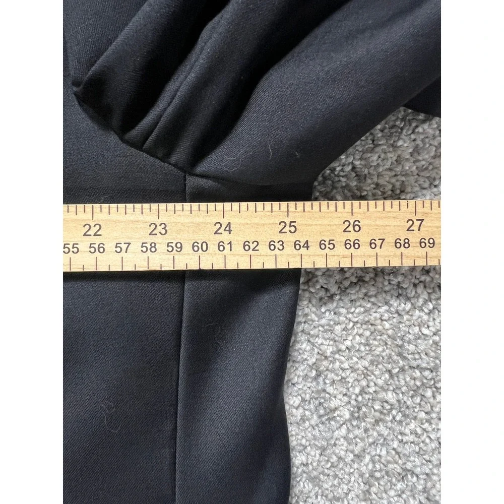Lauren Ralph Lauren‎ Green Label Mens 50L Black Wool 2 Button Blazer Sport Coat